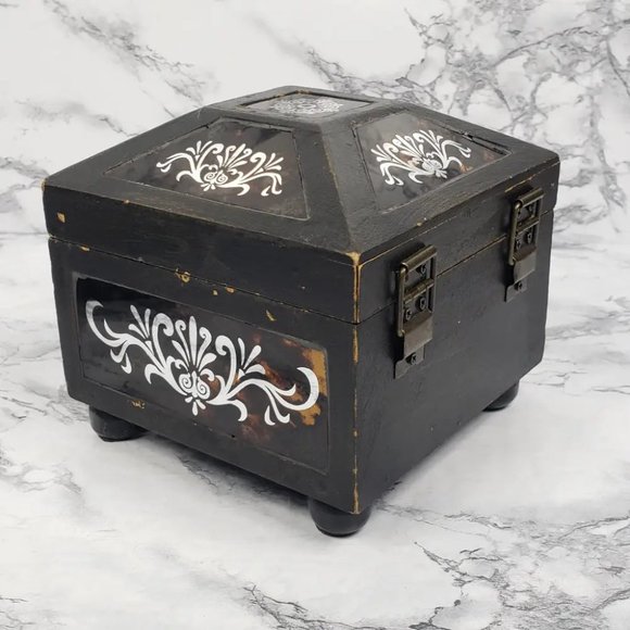 Home Interiors Clock Box Vintage - Picture 4 of 10